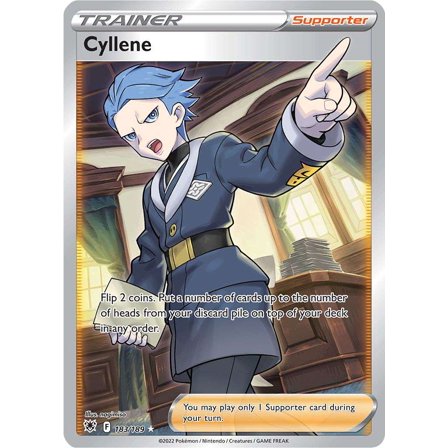 Pokemon Sword & Shield Astral Radiance Ultra Rare Cyllene #183