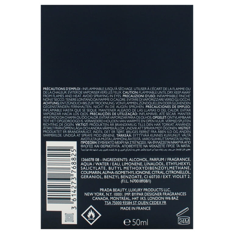 Free Shipping! Prada Luna Rossa Ocean Eau De Parfum Spray Free Shipping! Prada Luna Rossa Ocean Eau De Parfum Spray