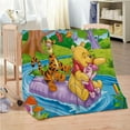 thumbnail image 6 of Winnie the Pooh Classic-Fit Themed Blanket Soft Plush Blanket Bedroom Couch Sofa Comfortable Warm,Kids Throw Blankets Fits for Couch Sofa Bedroom Living Room, 6 of 10