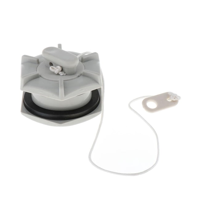 Almencla Adaptateur de Valve Gonflable & Cordon de Traction pour Kayak Canoë Radeau en Caoutchouc