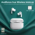 thumbnail image 3 of Auriculares in-ear gamer inalámbricos R30 blanco con luz LED, 3 of 7
