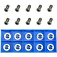 thumbnail image 6 of 10Pcs Ci3 R1 12Mm Round Carbide Inserts Indexable For Woodworking Turning Tools, 6 of 8