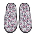 thumbnail image 1 of Balery Baby Cow Pantuflas de Casa de Felpa Silenciosas con Diseño Estampado, Zapatillas Cómodas Antideslizantes de Algodón para Interior-Large, 1 of 8