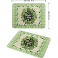 thumbnail image 2 of Lucky Clovers Dish Drying Mat for Kitchen 18x24 inch St Patrick''s Day Decorative Drying Pad Irish Green Buffalo Check Plaid Shamrock Dish Drainer Mat Protector for Countertops Counter, 2 of 6