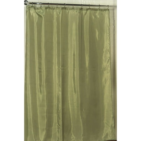 Royal Bath 100 Polyester Fabric Shower Curtain Liner With Weighted Bottom Hem In Sage Size 70x72