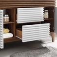thumbnail image 7 of Modway Render 47" Plastic and Wood Bathroom Vanity Cabinet in White/Walnut, 7 of 7