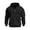 Black, variant on lmcalta Mens 1/4 Zip Hoodies Fleece Lined Sweatshirts Workout Running Athletic Pullover Tops
