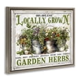 thumbnail image 3 of Stupell Industries French Country Vintage Herbs in Buckets Brown Floating Frame Canvas Art, 21 x 17, by Creatif Belle, 3 of 8