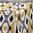 thumbnail image 4 of Abstract Dog Crate Cover, Geometric Rhombuses Nature Tones, Easy to Use Pet Kennel Cover Small Dogs Puppies Kittens, 7 Sizes, Earth Yellow Taupe Grey, by Ambesonne, 4 of 6