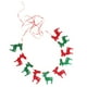 thumbnail image 2 of 10 piezas Estandarte de Alce Navidad Yuyangstore Decoración de fiesta Color rojo verde, 2 of 8