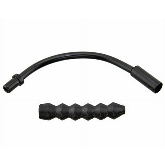 V-Brake Cable Noodle and Boot 90d Black.