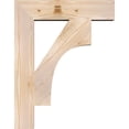 thumbnail image 3 of Ekena Millwork 5 1/2"W x 28"D x 36"H Westlake Block Smooth Bracket, Douglas Fir, 3 of 25