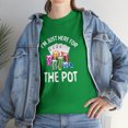 thumbnail image 7 of I'm Just Here For The Pot Shirt, Christmas Gift, Poker, Casino Tee -ID: 818, 7 of 7