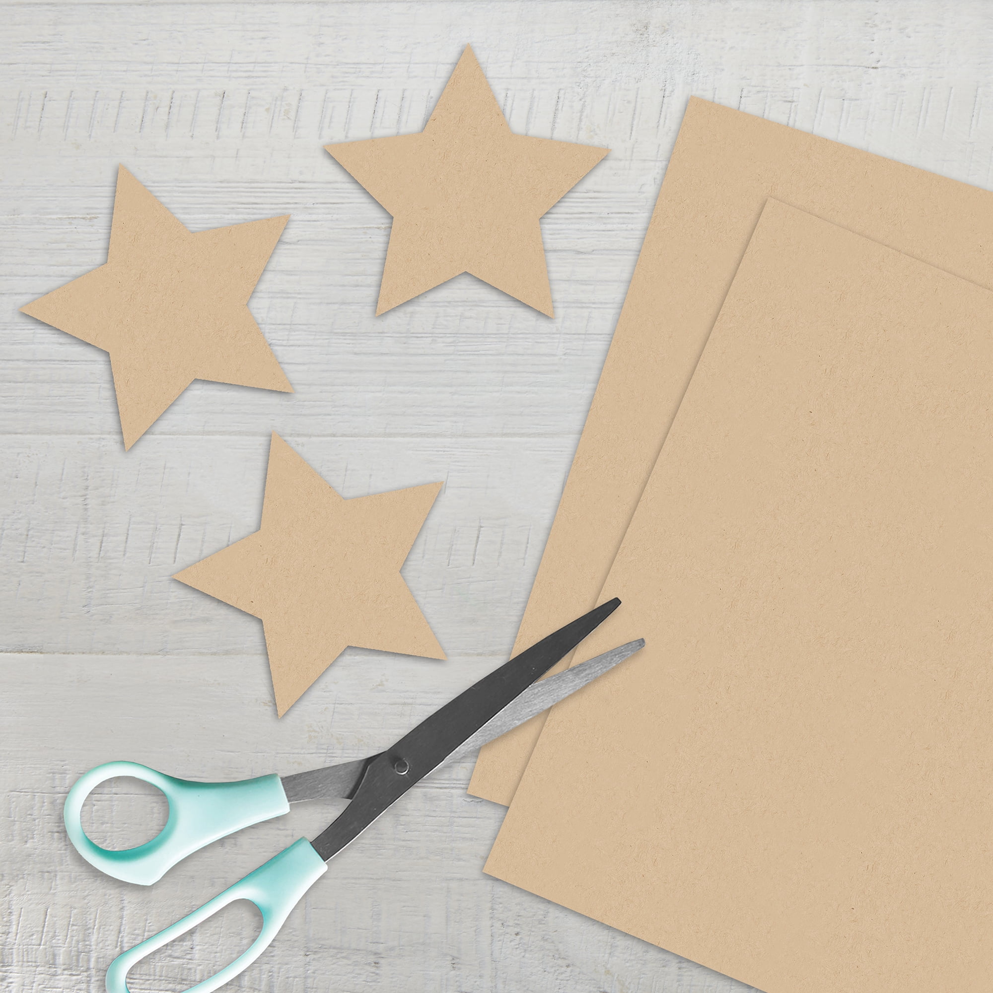 Pen+Gear Kraft Card Stock Paper, 8.5"x 11", 65 lb, 180 Sheets