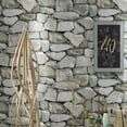 thumbnail image 2 of 3D Retro Rock Papel de Pared Telón de Fondo Papel de Revestimiento de Paredes Murales Calcomanías perfecl Papel de pared retro de piedra 3D, 2 of 7