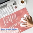 thumbnail image 4 of XXL Desk Pad & Pink Mouse Pad for Comfortable Work – 31.5x11.8 inches Desk Mat with 3 Levels, Perfect for Computer Keyboards and Home Office Use, 4 of 7
