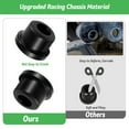 thumbnail image 3 of Cart Rear Leaf Spring Bushing with Sleeves Replacement, Suitable for EZGO TXT Medalist 1994-Up, Spring Kit with Screw Nut 00665 G9, DS Bushing Rear Kit Included, 3 of 7
