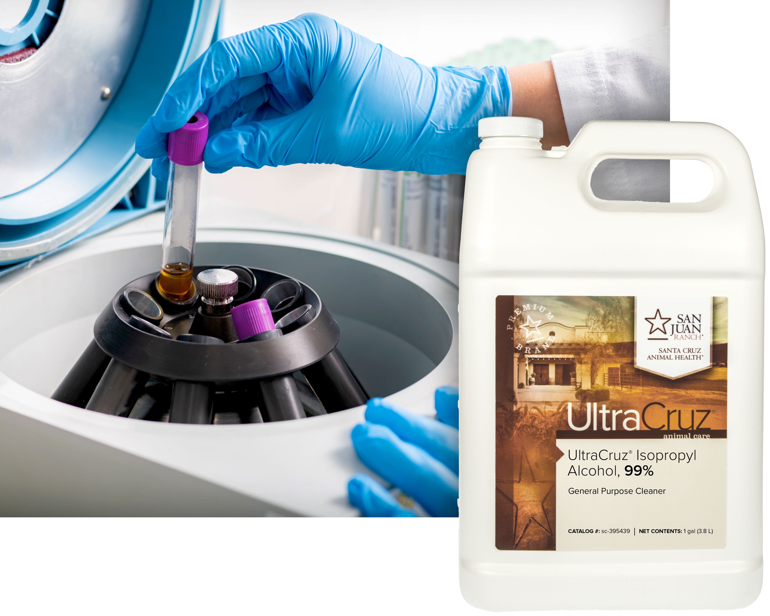 UltraCruz 99% Pure Isopropyl Alcohol, Large 1 Gallon, Ideal for