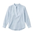 thumbnail image 4 of Lmueinov Long Sleeve Shirts for Women V-Neck Gingham Curved Hem Loose Fit Plus Size Tops Plaid Lightweight Summer Fall Business Casual Blouses, 4 of 4