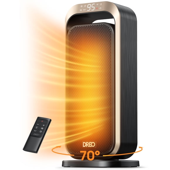 Calentador eléctrico Space Heater Dreo 1500 W PTC con termostato y temporizador