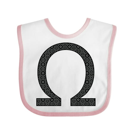 

Inktastic Patterned Ohm Symbol Gift Baby Boy or Baby Girl Bib