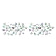 thumbnail image 1 of Sonducket Paquete de 1000 diamantes de imitación Adornos acrílicos Relleno de medias Gemas dispersas Decoraciones de Boda plata, blanco 6MM Type2 NO2, 1 of 6