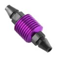 thumbnail image 1 of Filtro de tanque de combustible de aceite RC, enfriador de tanque de combustible de aluminio apto para accesorios de actualización de automóviles Violeta, 1 of 7