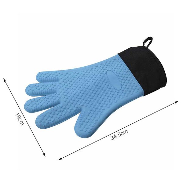 Guantes De Silicona Para Horno - Antideslizantes, Impermeables Y Resistentes Al Calor
