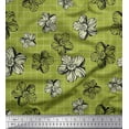 thumbnail image 1 of Soimoi Rayon Fabric Check & Floral Artistic Decor Fabric Printed Yard 56 Inch Wide, 1 of 1