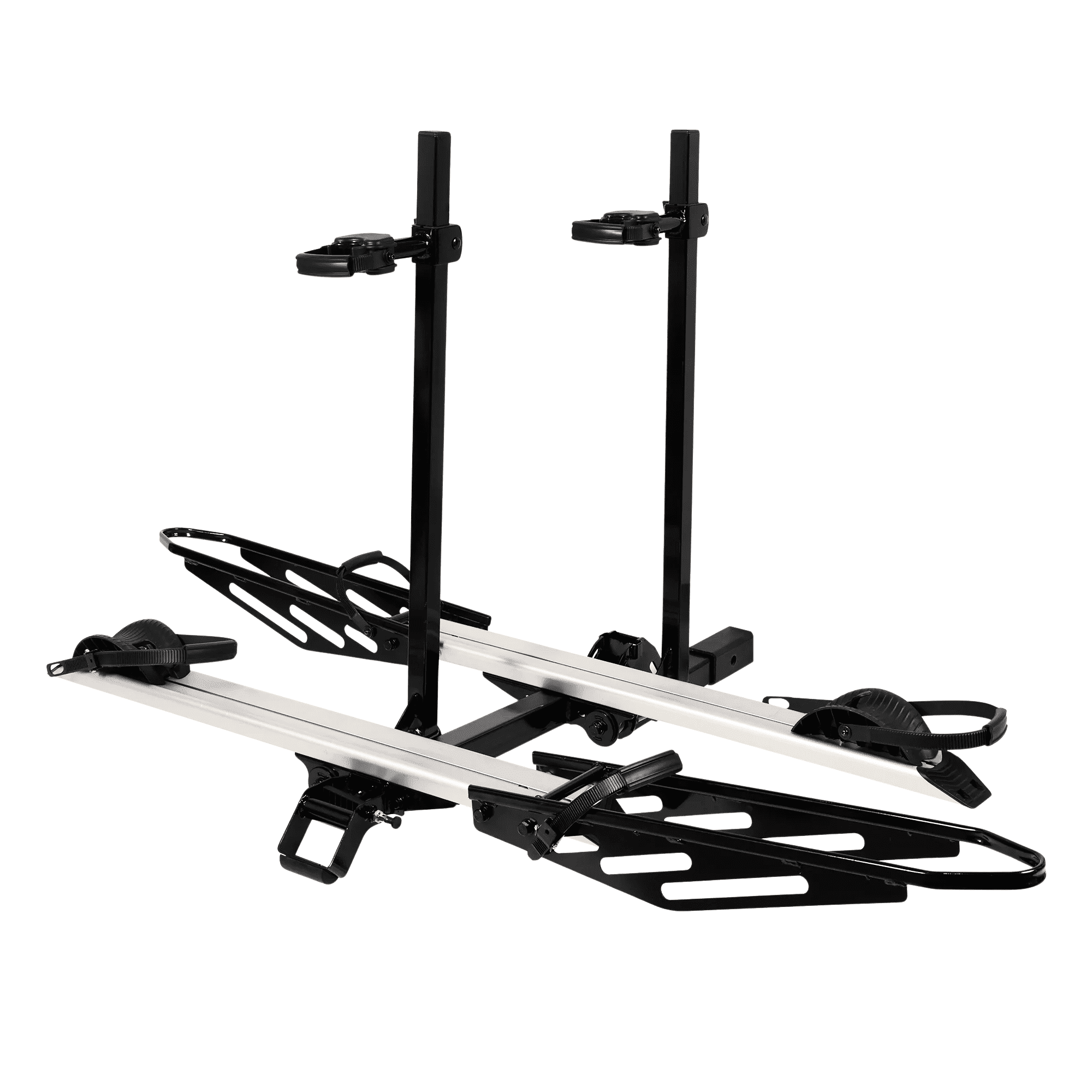 Young Electric Aluminum 200lb Bike Rack 2 Hitch 5 Fat Tire Support for Trucks/SUVs/RV