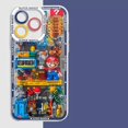 thumbnail image 3 of Funda de juego de Super Mario Bros para Iphone, Funda de silicona transparente para Iphone 15 Pro Max, 16, 11, 14, 13, 12, X, XS, XR, 7, 8 Plus, 3 of 5