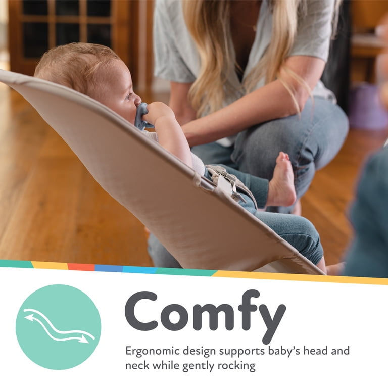 Nuby Portable Baby Bouncer Seat with Vibration and Sounds photo 6