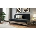 thumbnail image 2 of Dillon All Wood Futon Package in Gray with Merlin Futon and Cover, 2 of 4