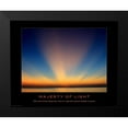 thumbnail image 2 of Anonymous 24x20 Black Modern Framed Museum Art Print Titled - Majesty of Light, 2 of 5