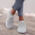 thumbnail image 2 of Zapatillas ligeras para mujer para verano y otoño, diseño de malla transpirable, zapatos planos casuales para uso diario y comodidad., 2 of 6