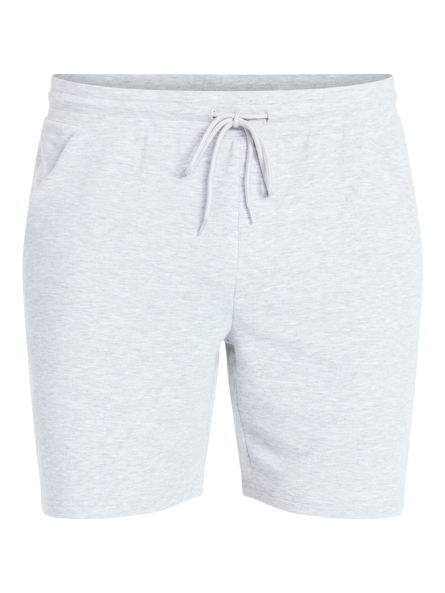 Athletic Works Men's and Big Men's French Terry Shorts, 7" Inseam, Sizes XS-3XL