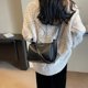 thumbnail image 2 of Primavera 2024 Nueva edición de moda de tendencia Bolso de gran capacidad Bolso cruzado de un solo hombro de cuero suave para mujer, 2 of 5