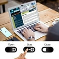 thumbnail image 3 of Webcam Cover Laptop Camera Covers Slide for Laptop Computer Phone Camera Privacy Covers Ultra Thin 3 Pack, 3 of 6
