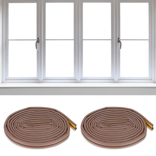 Tira de sellado de puerta, 2 piezas de aislamiento acústico, tira de aislamiento acústico, tiras autoadhesivas, rendimiento sólido