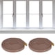 thumbnail image 3 of Tira de sellado de puerta, 2 piezas de aislamiento acústico, tiras autoadhesivas, tira de sellado, diseño de última generación, 3 of 8