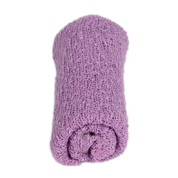 Newborn Baby Photography Photo Prop Stretch Wrap Baby Long Ripple Wrap Light Purple Walmart Com Walmart Com