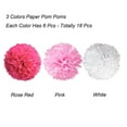 thumbnail image 5 of Raindrops  3 Sets Colorful Paper Honeycomb Party Decorations Flower Ball Shop, 5 of 8
