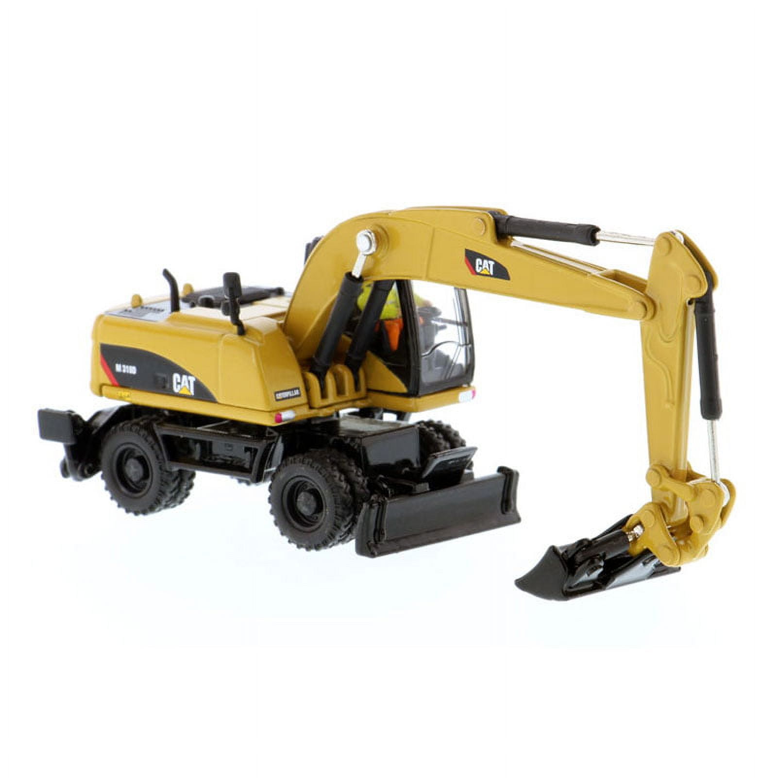 1/87 CAT M318D ホイールショベル 特別セット CAT Caterpillar M318D Wheeled Excavator with Operator 