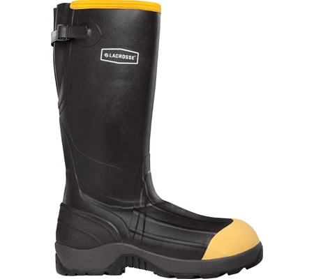 black lacrosse boots