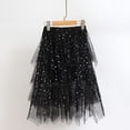 thumbnail image 2 of Toddler Dresses For Wedding Summer Solid Tulle Skirt Formal High Low Asymmetrical Midi Length Elastic Waist Tutu Layered Puffy Fairy A-Line Baby Kids Spring Dance Sundress Sizes 11-12 Years, 2 of 7