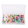 thumbnail image 3 of Fishing Beads, Bright Color Glossy Opening Float Balls Stopper With Storage Box For Outdoor, 3 of 8