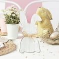 thumbnail image 4 of Under 10 Desktop Ornament Easter Standing Table Decor Wooden Bunny Rabbit Tabletop Decoration Easter Decor Block Sign Table for Easter Home Party Supplies, 4 of 6