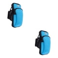 thumbnail image 4 of maskred Waterproof Arm for Zipper Bag Wrist Pouch Running Jogging Phone Case Storage for Zipper Bag blue 2Set, 4 of 6