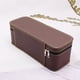 thumbnail image 4 of Caja de brazalete portátil Caja de almacenamiento de regalos Organizador para tocador de compromiso Mujeres marrón Hugo Caja de brazalete, 4 of 8