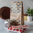 thumbnail image 3 of Lunchskins Recyclable Large Lunch Sacs with Note Area, Kraft Bags, Shark Print, 50 Count, 3 of 6